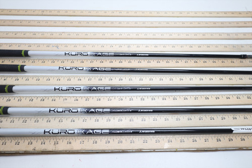 Mitsubishi Kuro Kage Silver 70g Regular 34.5"-36.5" Iron Shaft Set Pulls 02246 Mitsubishi Kuro Kage Silver 70g Regular 34.5"-36.5" Iron Shaft Set Pulls 02246