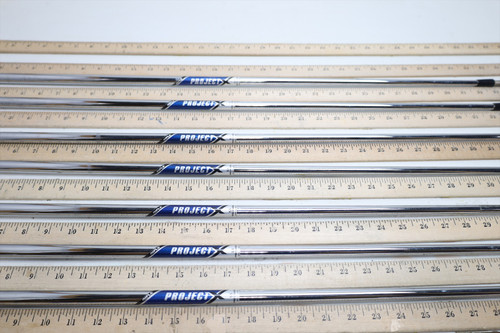 Project X Rifle 5.5 115g Regular 34"-37" Iron Shaft Set Pulls 62636 Project X Rifle 5.5 115g Regular 34"-37" Iron Shaft Set Pulls 62636