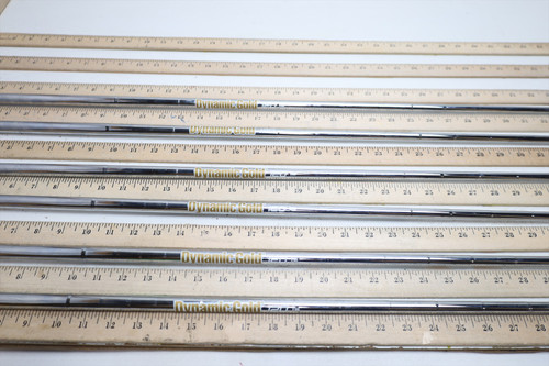 True Temper Dynamic Gold 120 X100 34.5"-36.75" Iron Shaft Set Pulls 65924 True Temper Dynamic Gold 120 X100 34.5"-36.75" Iron Shaft Set Pulls 65924