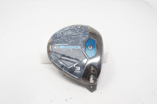 Callaway Paradym Ai Smoke Max 15* #3 Fairway Wood Club Head Only Inv12711515 Callaway Paradym Ai Smoke Max 15* #3 Fairway Wood Club Head Only Inv12711515