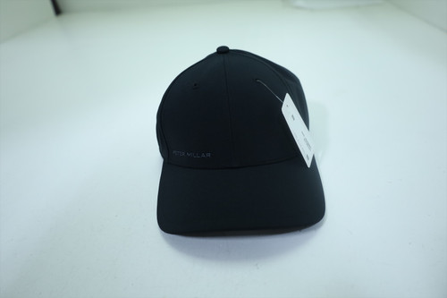 PETER MILLAR Pursuit Performance Hat Men Size One Black New 5777 PETER MILLAR Pursuit Performance Hat Men Size One Black New 5777