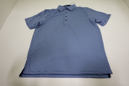 Greyson Golf Saranac Polo Mens Size Medium Falcon/Delphinium 972H New 01311541 Greyson Golf Saranac Polo Mens Size Medium Falcon/Delphinium 972H New 01311541