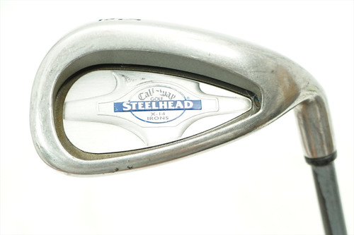 Callaway Steelhead X-14 9 Iron Regular Flex Graphite 0778241 Right Handed W17 Callaway Steelhead X-14 9 Iron Regular Flex Graphite 0778241 Right Handed W17