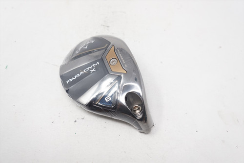 New Callaway Paradym X 27* #6 Hybrid Club Head Only In Plastic 1313627 New Callaway Paradym X 27* #6 Hybrid Club Head Only In Plastic 1313627