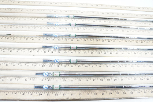 Oban Steel Ct-125 Pure Stiff 31.5"-35" 7Pc Iron Shaft Set .355 1131485 Oban Steel Ct-125 Pure Stiff 31.5"-35" 7Pc Iron Shaft Set .355 1131485