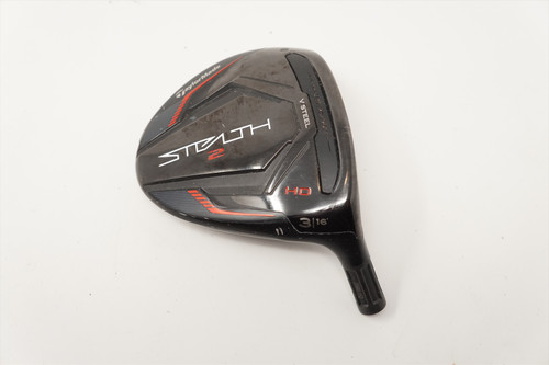 Taylormade Stealth 2 Hd 16* #3 Fairway Wood Club Head Only Good 1225047 Taylormade Stealth 2 Hd 16* #3 Fairway Wood Club Head Only Good 1225047