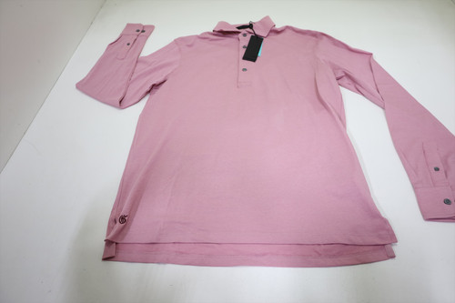 Greyson Golf Long Sleeve Polo Mens Size Medium Quartz 905D New 01310044 Greyson Golf Long Sleeve Polo Mens Size Medium Quartz 905D New 01310044