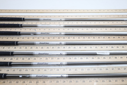 Aerotech Steelfiber I95 95g Regular 34"-37.25" Iron Shaft Set Pulls 08487 Aerotech Steelfiber I95 95g Regular 34"-37.25" Iron Shaft Set Pulls 08487