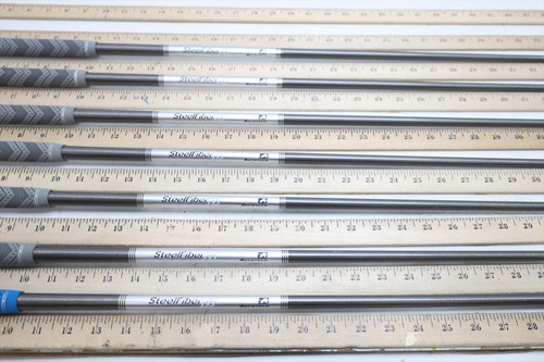 Aerotech Steelfiber I95 95g Stiff 34.25"-37.25' Iron Shaft Set Pulls 10743 Aerotech Steelfiber I95 95g Stiff 34.25"-37.25' Iron Shaft Set Pulls 10743