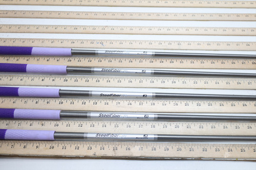 Aerotech Steelfiber I70 70g Regular 32.5"-34.5" Iron Shaft Set Pulls 05604 Aerotech Steelfiber I70 70g Regular 32.5"-34.5" Iron Shaft Set Pulls 05604