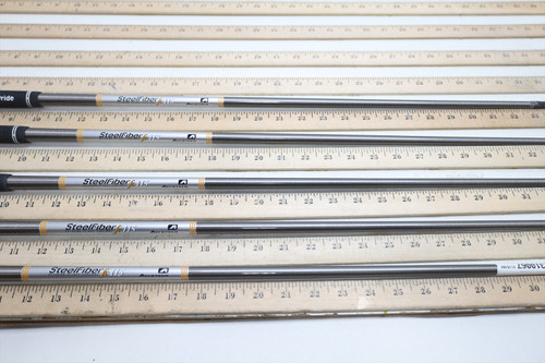 Aerotech Steelfiber Fc115 115g Stiff 34.25"-35.75" Iron Shaft Set Pulls 10067 Aerotech Steelfiber Fc115 115g Stiff 34.25"-35.75" Iron Shaft Set Pulls 10067