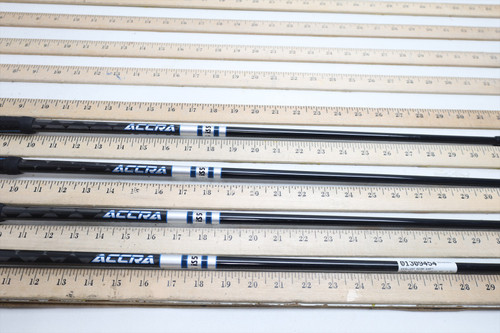 Accra iS5 Iseries 50I 50g 33"-34.5" Iron Shaft Set Pulls 09454 Accra iS5 Iseries 50I 50g 33"-34.5" Iron Shaft Set Pulls 09454