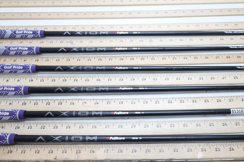 Fujikura Axiom 125 W/ Velocore X-STIFF 33.5"-35.75" Iron Shaft Set Pulls 10752 Fujikura Axiom 125 W/ Velocore X-STIFF 33.5"-35.75" Iron Shaft Set Pulls 10752