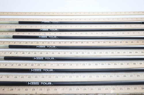 Kbs Tour C-Taper Limited Black 120g Stiff 34"-37.25' Iron Shaft Set Pulls 04004 Kbs Tour C-Taper Limited Black 120g Stiff 34"-37.25' Iron Shaft Set Pulls 04004