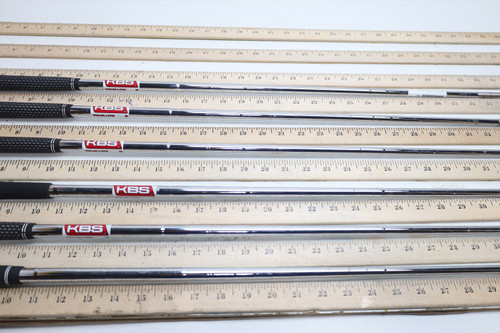 Kbs Tour Lite 100 100g Stiff 34.25"-36.5" Iron Shaft Set Pulls 10065 Kbs Tour Lite 100 100g Stiff 34.25"-36.5" Iron Shaft Set Pulls 10065
