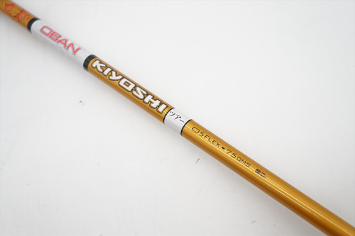 Oban Kiyoshi Gold 05 75g X-Stiff 44.5" Driver Shaft Taylormade 1314021 Oban Kiyoshi Gold 05 75g X-Stiff 44.5" Driver Shaft Taylormade 1314021