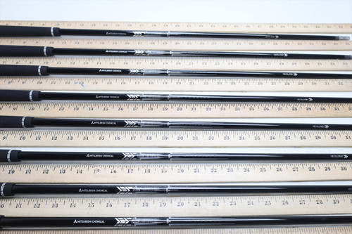 Mitsubishi Mmt Taper Tip 105 105g Stiff 34.25"-37.25" Iron Shaft Set Pulls 04362 Mitsubishi Mmt Taper Tip 105 105g Stiff 34.25"-37.25" Iron Shaft Set Pulls 04362