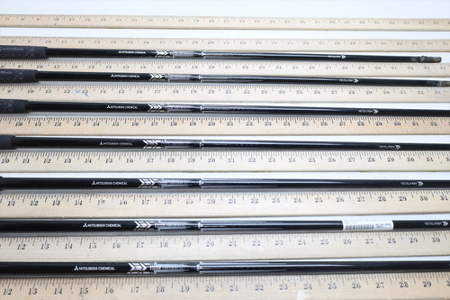 Mitsubishi Mmt Taper Tip 125 125g Stiff 34"-37" Iron Shaft Set Pulls 10749 Mitsubishi Mmt Taper Tip 125 125g Stiff 34"-37" Iron Shaft Set Pulls 10749