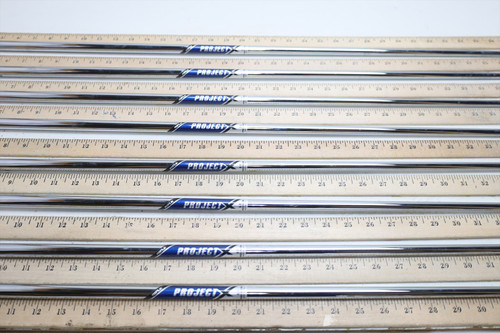New Project X Rifle 6.0 125g X-STIFF 37"-40.5" Iron Shaft Set 49820 New Project X Rifle 6.0 125g X-STIFF 37"-40.5" Iron Shaft Set 49820