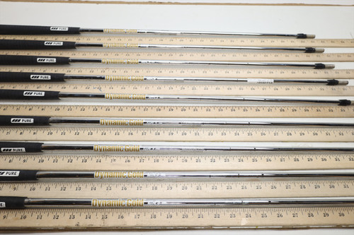 True Temper Dynamic Gold 120 S300 33.25"-37.5" Iron Shaft Set Pulls 36587 True Temper Dynamic Gold 120 S300 33.25"-37.5" Iron Shaft Set Pulls 36587