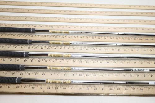 True Temper Dynamic Gold 105 Vss Pro S300 33.5"-35.5" Iron Shaft Set Pulls 36600 True Temper Dynamic Gold 105 Vss Pro S300 33.5"-35.5" Iron Shaft Set Pulls 36600