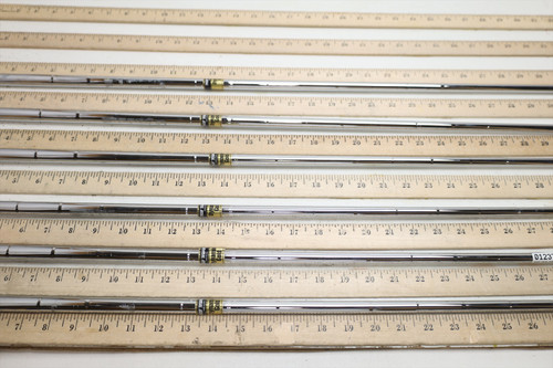 True Temper Dynamic Gold S300 130g 34.25"-36.75" Iron Shaft Set Pulls 37010 True Temper Dynamic Gold S300 130g 34.25"-36.75" Iron Shaft Set Pulls 37010
