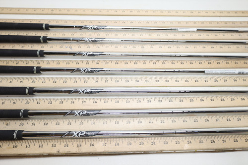 True Temper Xp 100 100g Regular 34.5"-37.25" Iron Shaft Set Pulls 37058 True Temper Xp 100 100g Regular 34.5"-37.25" Iron Shaft Set Pulls 37058