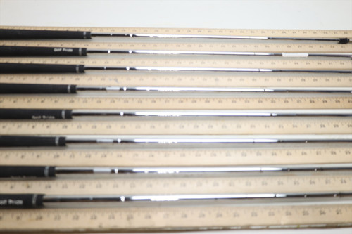 True Temper Dynamic Gold Stiff 34.5"-38.5" Iron Shaft Set Pulls 37064 True Temper Dynamic Gold Stiff 34.5"-38.5" Iron Shaft Set Pulls 37064