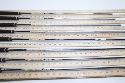True Temper Dynamic Gold S300 118g Stiff 34'-37" Iron Shaft Set Pulls 02828 True Temper Dynamic Gold S300 118g Stiff 34'-37" Iron Shaft Set Pulls 02828