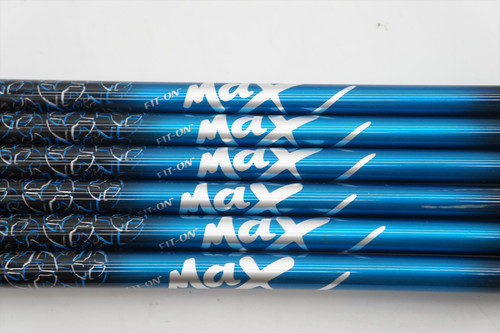 New Fujikura Fit-On Max 65I Regular 41.5" Iron Shaft Set 6Pc .370 1313827 New Fujikura Fit-On Max 65I Regular 41.5" Iron Shaft Set 6Pc .370 1313827