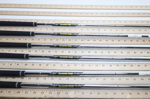 True Temper Dynamic Gold Mid 100 R300 33.75"-35.5" Iron Shaft Set Pulls 10073 True Temper Dynamic Gold Mid 100 R300 33.75"-35.5" Iron Shaft Set Pulls 10073