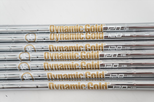 True Temper Dynamic Gold Tour Issue 120 X100 40"-37 7PC Iron Shaft Set 1313847 True Temper Dynamic Gold Tour Issue 120 X100 40"-37 7PC Iron Shaft Set 1313847