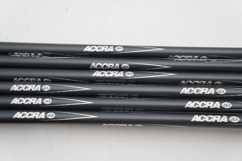 New Accra I Series 60I 60G Variable 41" Iron Set Shaft Set 6Pc .370 1313848 New Accra I Series 60I 60G Variable 41" Iron Set Shaft Set 6Pc .370 1313848
