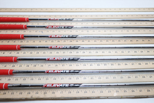 True Temper Elevate 95 95g Regular 34"-37.75" Iron Shaft Set Pulls 13179 True Temper Elevate 95 95g Regular 34"-37.75" Iron Shaft Set Pulls 13179