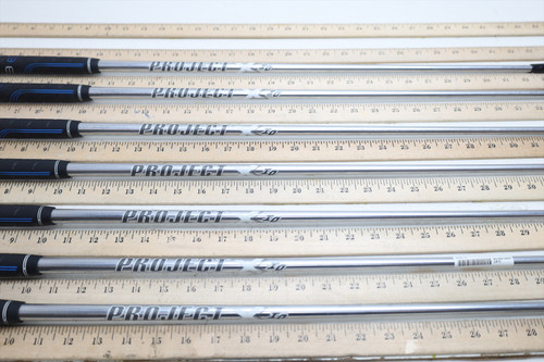 Project X Io 105 5.5 105g Regular 34.25"-37" Iron Shaft Set Pulls 08551 Project X Io 105 5.5 105g Regular 34.25"-37" Iron Shaft Set Pulls 08551