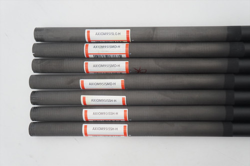 New Fujikura Axiom 95-S 97g Stiff 7pc 4-PW Iron Shaft Set 37.5