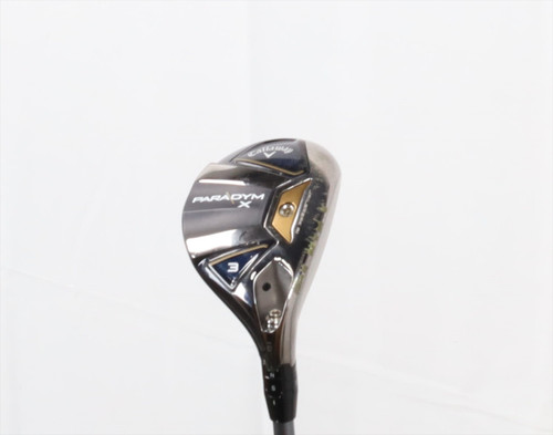 Callaway Paradym X 18° 3H Hybrid Stiff Hzrdus Gen 4 Silver 75 12754356 Excellent Callaway Paradym X 18° 3H Hybrid Stiff Hzrdus Gen 4 Silver 75 12754356 Excellent