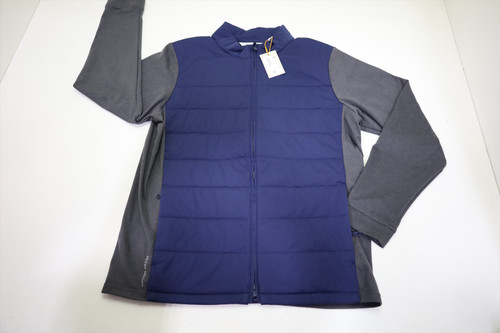 Peter Millar Merge Hybrid Fleece Jacket Mens Size Medium NAVY New INV12612790 Peter Millar Merge Hybrid Fleece Jacket Mens Size Medium NAVY New INV12612790