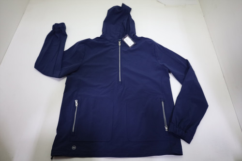 Peter Millar Quest Half-Zip Hoodie Pullover Mens Size Medium NAVY INV12569924 Peter Millar Quest Half-Zip Hoodie Pullover Mens Size Medium NAVY INV12569924