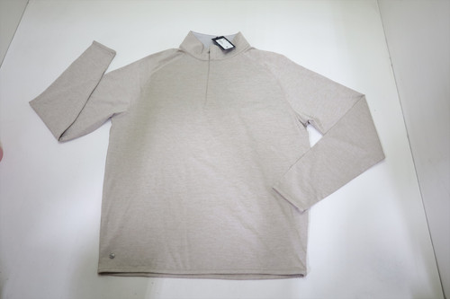 PETER MILLAR Golf Stealth Pullover Mens Size Medium OATMEAL New INV12612837 PETER MILLAR Golf Stealth Pullover Mens Size Medium OATMEAL New INV12612837
