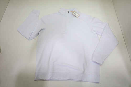 Peter Millar Golf Perth Pullover Mens Size Medium WHITE New INV12569671 Peter Millar Golf Perth Pullover Mens Size Medium WHITE New INV12569671