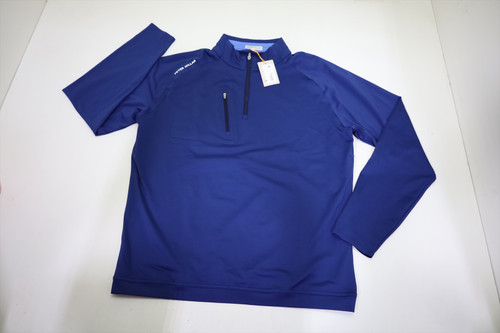 Peter Millar Verge Performance Pullover Mens Size Medium SPORT NAVY INV12569666 Peter Millar Verge Performance Pullover Mens Size Medium SPORT NAVY INV12569666