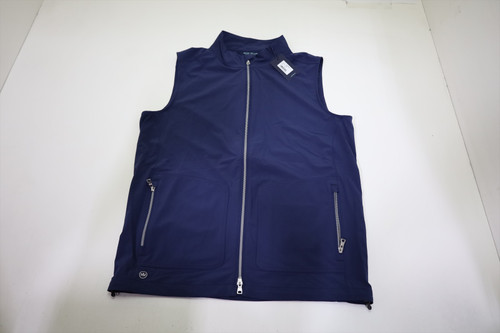 Peter Millar Golf Contour Vest Mens Size Medium NAVY Regular New INV12569869 Peter Millar Golf Contour Vest Mens Size Medium NAVY Regular New INV12569869