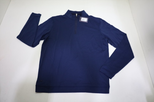 Peter Millar Albatross Cotton-Blend Piqué Pullover Mens Medium NAVY INV12569707 Peter Millar Albatross Cotton-Blend Piqué Pullover Mens Medium NAVY INV12569707