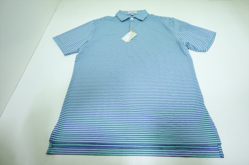 Peter Millar Golf Solid Polo Mens Size Medium SPORT NAVY New INV12625199 Peter Millar Golf Solid Polo Mens Size Medium SPORT NAVY New INV12625199