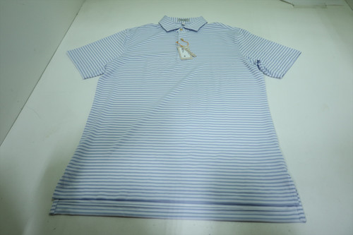 Peter Millar Golf Solid Polo Mens Size Medium WHITE Regular New INV12625195 Peter Millar Golf Solid Polo Mens Size Medium WHITE Regular New INV12625195
