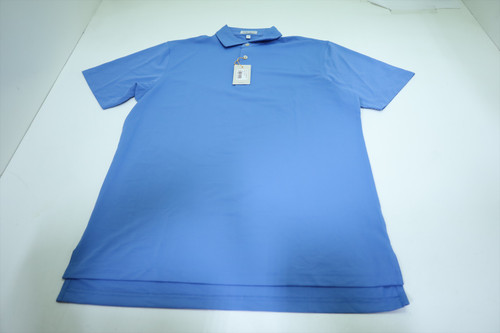 Peter Millar Golf Solid Polo Mens Size Medium ETIDE Regular New INV12625231 Peter Millar Golf Solid Polo Mens Size Medium ETIDE Regular New INV12625231