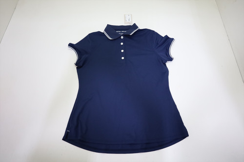 Peter Millar Canterbury Tipped Sport Mesh Polo Womens Size Small INV12606541 Peter Millar Canterbury Tipped Sport Mesh Polo Womens Size Small INV12606541