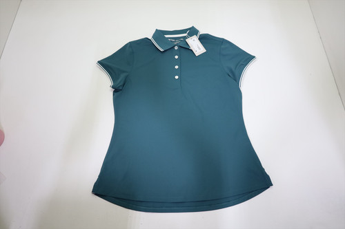 Peter Millar Canterbury Tipped Sport Mesh Polo Womens Size Small INV12606544 Peter Millar Canterbury Tipped Sport Mesh Polo Womens Size Small INV12606544