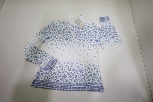 Peter Millar Perth Par 3 Paisley Pullover Womens Size Small WHITE INV12614103 Peter Millar Perth Par 3 Paisley Pullover Womens Size Small WHITE INV12614103